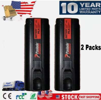 2-PACK For Paslode Impulse 6V 3600mAh 404717 Ni-MH Battery Nailer 900400 900420