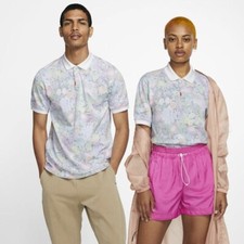 Nike Polo Unisex Floral Polo - XS - New  CI8978 900