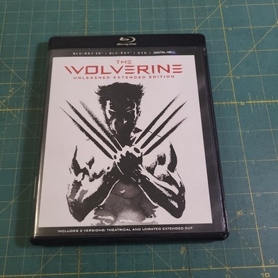 The Wolverine - Unleashed Extended Edition (Blu-ray 3D + Blu-ray + DVD, 2013)