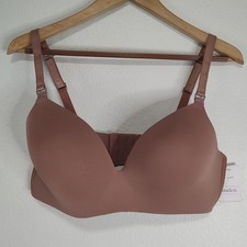 Auden Mauve Lightly Lined Adjustable Straps Wire Free Nursing Bra Size 38DD