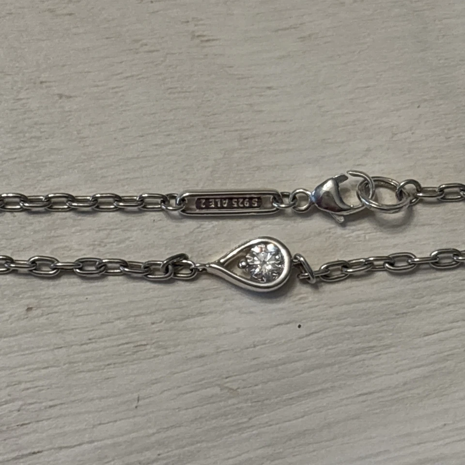 Pandora Infinite .15ct  Lab Diamond Bracelet Sz Small - Image 3 of 4