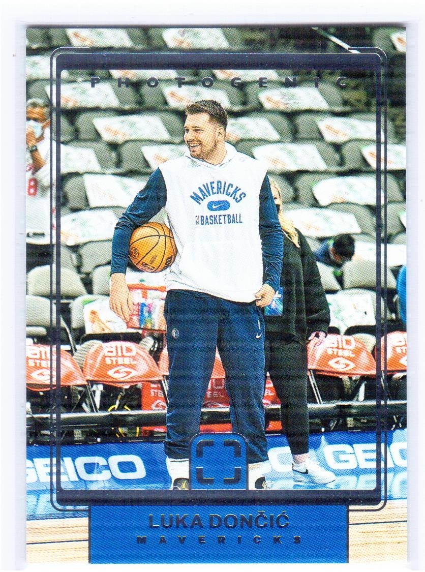 Luka Doncic 2021-22 Panini Photogenic Pregame Los Angeles Lakers