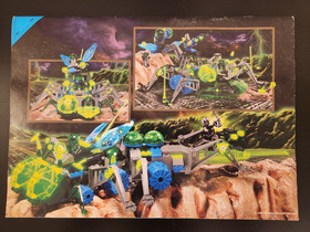 Lego 6977 Arachnoid Star Base - 100% Complete - with Box - w/Instructions - READ