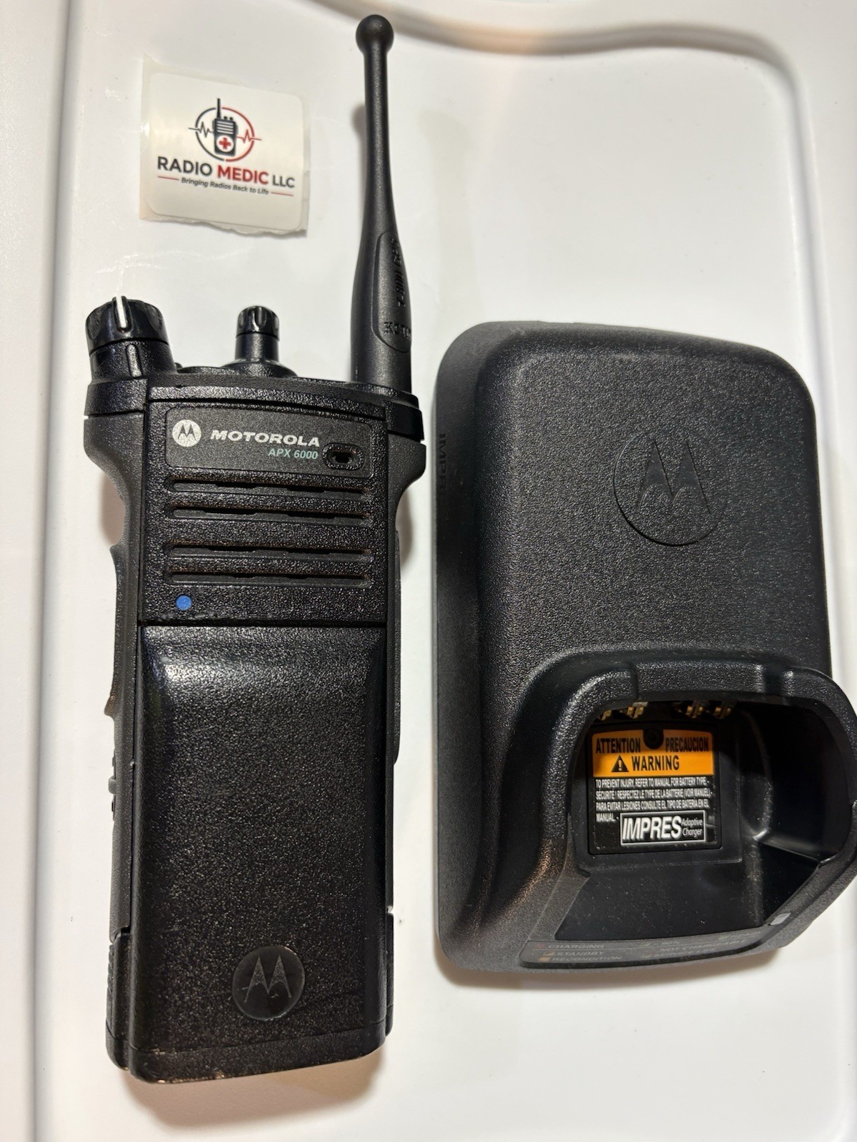 Motorola APX 6000 7/800MHz Portable Radio w/ accessories | eBay