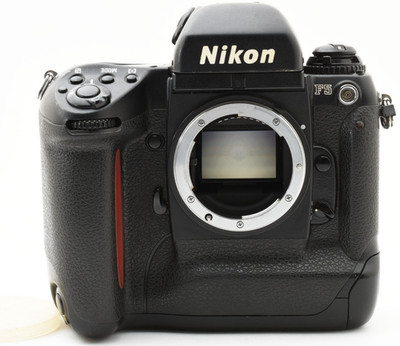 Excellent+5] Nikon F5 35mm SLR Film Camera Black Body Only w/ DP