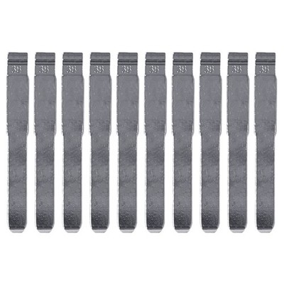 Corrosion Resistant Precise Cut Vehicle Remote Key Blank 38# HU101 For Car 10pcs