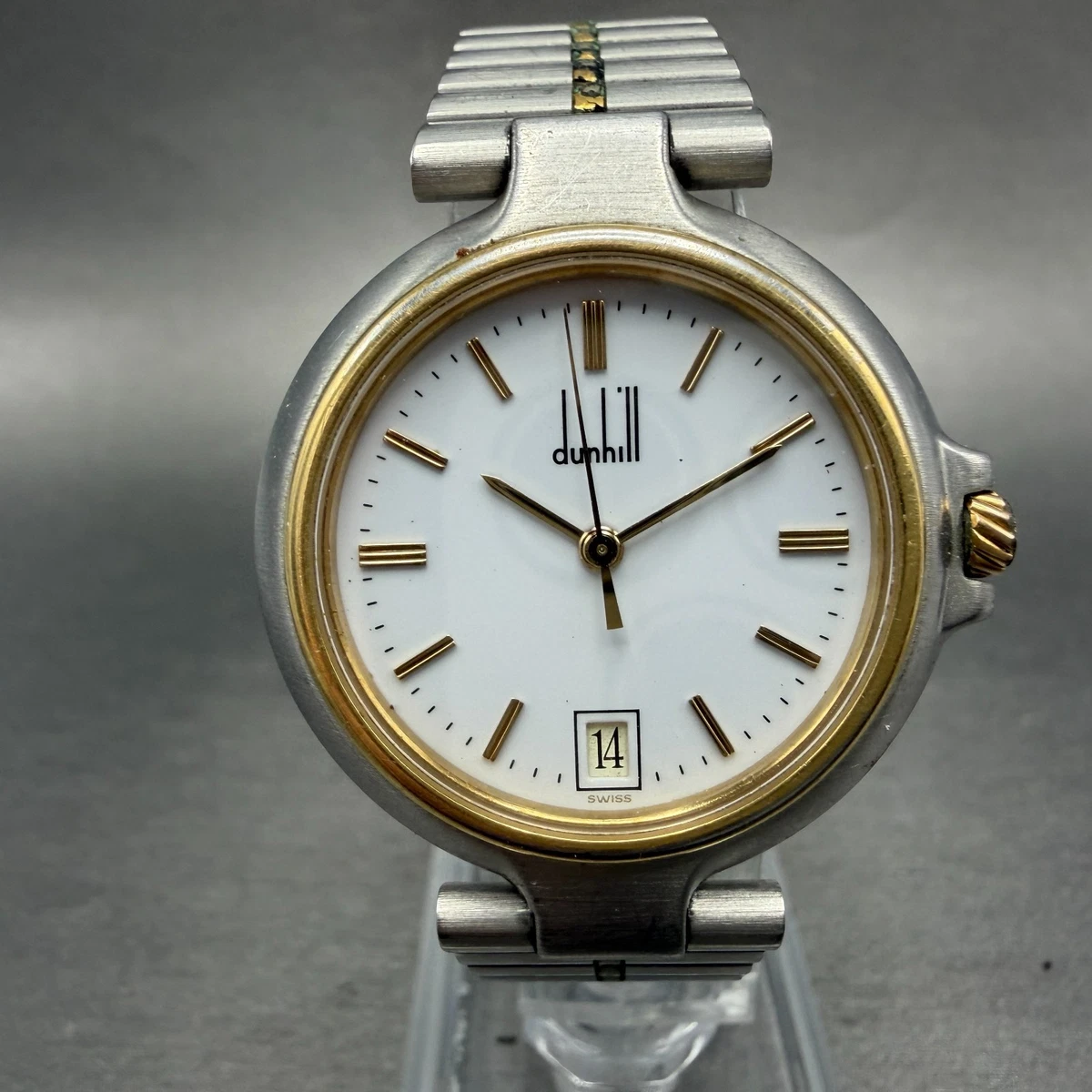 Stainless Steel Band Stainless Steel Case dunhill Wristwatches for