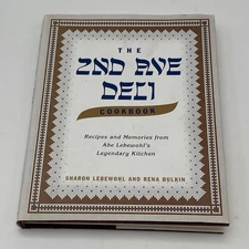 The 2nd Ave Avenue Deli Cookbook: Jewish New York Food Hardcover MINT