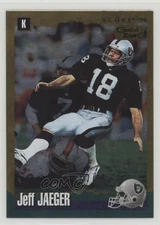 1994 Score Gold Zone Jeff Jaeger #222 0t2