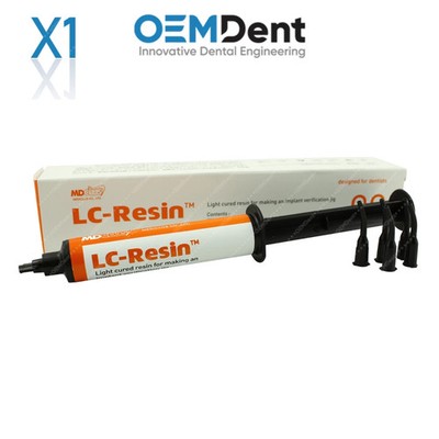Dental LC-Resin  Lab Pattern Resin 14g Syringe Light Cure