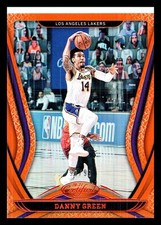 2020-21 Certified Mirror Orange Danny Green #66 /99 Los Angeles Lakers