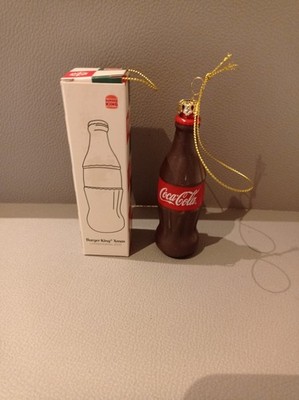 Burger King Weihnachtsbaumkugel Weihnachtskugeln 2025 Coca Cola Flasche Limited 