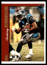 Anthony Johnson 1997 Topps #351 Panthers NFL READ FREE SHIPPING AutographDen