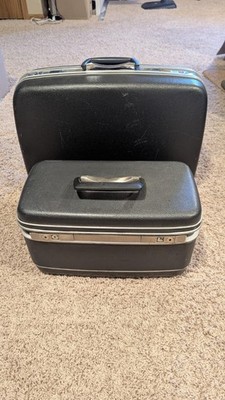 Vintage Samsonite Hard Suitcase & Travel Train Case Luggage Owned By First Lady