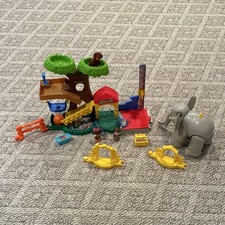 Fisher-Price Little People Zoo Treehouse Playset w/ Elephant  Figures