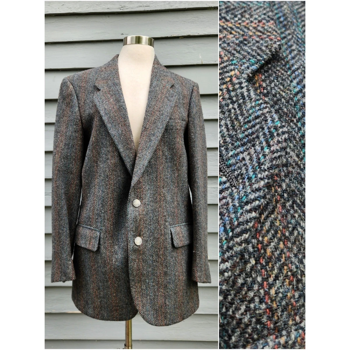 Tweed 1980s Vintage Suit Jackets & Blazers for Men for sale | eBay