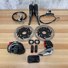 Miglio basso! SRAM Red AXS HRD D1 Gruppo Elettronico Grande Disco 12 Velocità Flat Mount