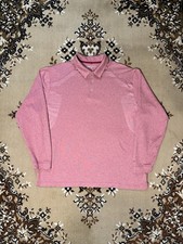 Nike Golf Dri Fit Rose Long Sleeve Polo Shirt - Size: XL