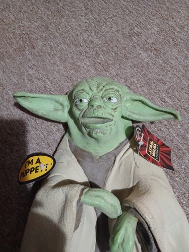 1999 Star Wars Episode 1 Applause Yoda 13” Hand Puppet Latex NWT 1999 - 第 3/11 張圖片