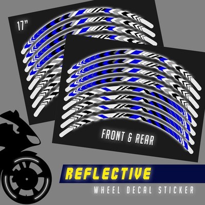 Reflective Sticker Strip Yellow Pattern SH14 For Ducati 1299 Panigale 2015-2019