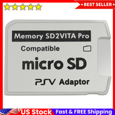SD2Vita 6.0 PS Vita Micro SD Memory Card Adapter, Ultimate 6.0 Version Compat...