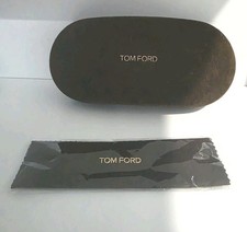 NEW TOM FORD HARD BROWN SUNGLASSES EYEGLASSES OPTICAL CASE cloth ONLY