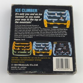Nintendo NES Spiel: ICE Climber - Bienengr&auml;ber OVP (European Version PAL EEC)