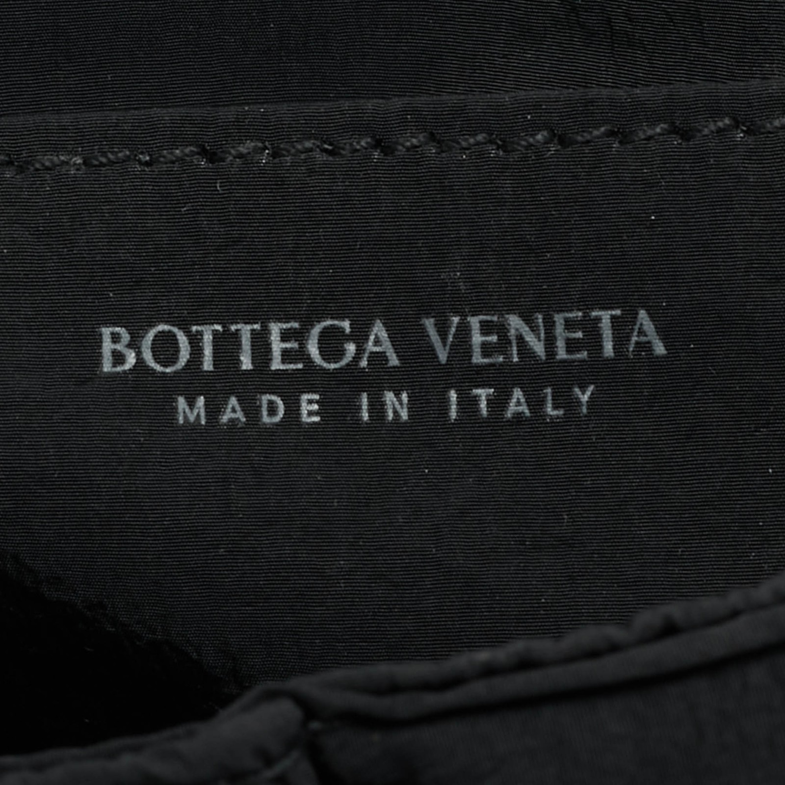 Bottega Veneta Black Intreccio Nylon Cassette Belt Bag thumbnail 8