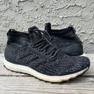 Adidas Shoes Men Size 11.5 Ultraboost ATR Mid Sneakers Oreo Black White
