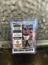 2023 Panini Contenders Jamaal Williams #73 Cracked Ice Season Ticket 5/25 Saints