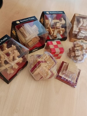 Tolles Puzzle Konvolut aus Holz