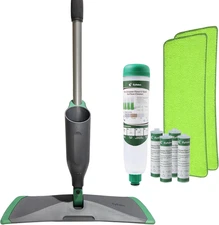 Eyliden Spray Mop - Includes Bio-Enzyme Multi-Surface Cleaner Concentrate, 2 Mic