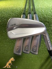 Used RH Ping i59 Forged Iron Set 6 Iron-9 Iron Dynamic Gold S300 Stiff Flex 