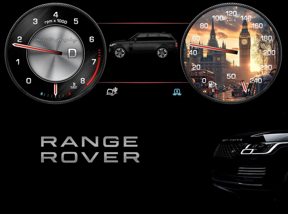 Range Rover L405 / L322 Individuelles Digitales Kombiinstrument - Bild 3 von 4