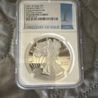 U.S. Mint American Eagle Silver Proof NGC PF 69 Ultra Cameo FDI T-1