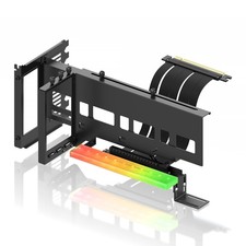 GPU Vertical Mount Bracket PCIe 4.0 Riser Cable Kit