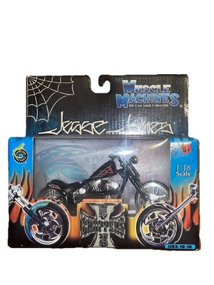 Jesse James Muscle Machines Motorcycle 1:18 Die-Cast CHERRY CFL #8