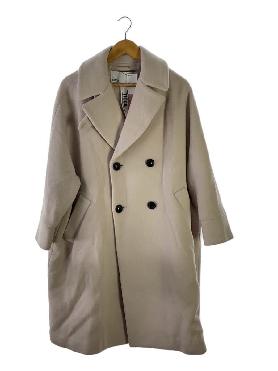 ALTRA TICCA altro cappotto OMAGGIO lana beige tinta unita TBBA 173