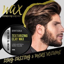 NEW Hair Styling Clay Mud Matte Finish Strong Hold Wax Natural Long Lasting 100M