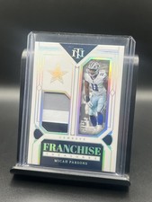 Micah Parsons /25 Three Color Patch 2023 National Treasures Franchise Treasures