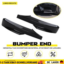 Front Spoiler Ecken Flaps Carbonlook für BMW 3er E90 E91 LCI 08-12 mit M-Paket