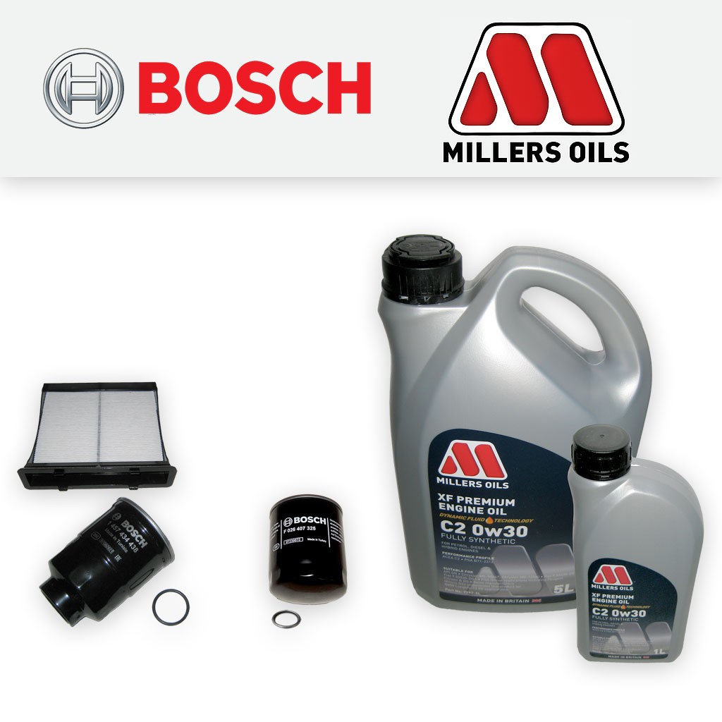 SERVICE KIT for SUBARU FORESTER 2.0 D OIL FUEL CABIN FILTERS +0w30 OIL 2008-2013