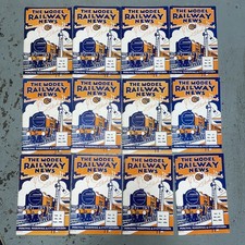 The Model Railway News 1936 Whole Year Of Magazines 12 Issues