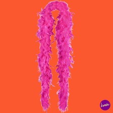 UNBRANDED 40g Pink Feather Boa, 2M Turkey Feather, UK One Size | EU One Size