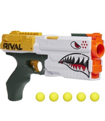 NERF Rival Kronos XVIII-500 Blaster.Brreech-Load, 5 Nerf Rival Round