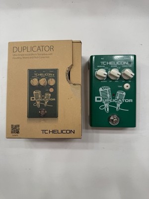 TC Helicon Duplicator Doubling Doubler Correction Vocal Effect Pedal Box + Box