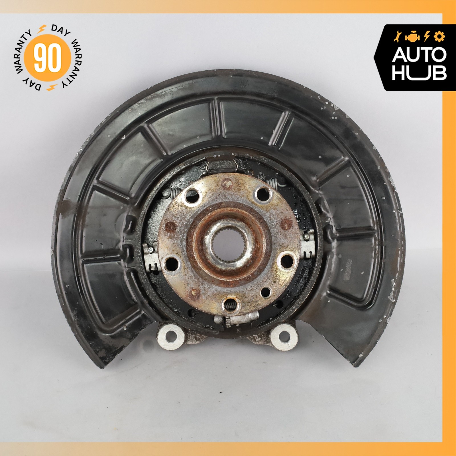 14-17 Maserati Quattroporte SQ4 M156 Rear Left Side Spindle Knuckle Hub OEM 46k