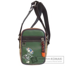 COACH C0821 Mickey collaboration shoulder bag leather PVC for women used