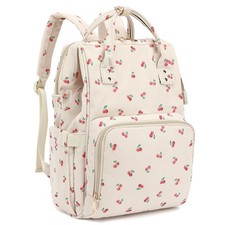 Corduroy Diaper Bag Backpack for Women, Large Capacity Baby Bag for Mom and G...