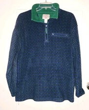 Wrangler Rugged Wear Fleece Quarter Zip Pullover Men's sz XL